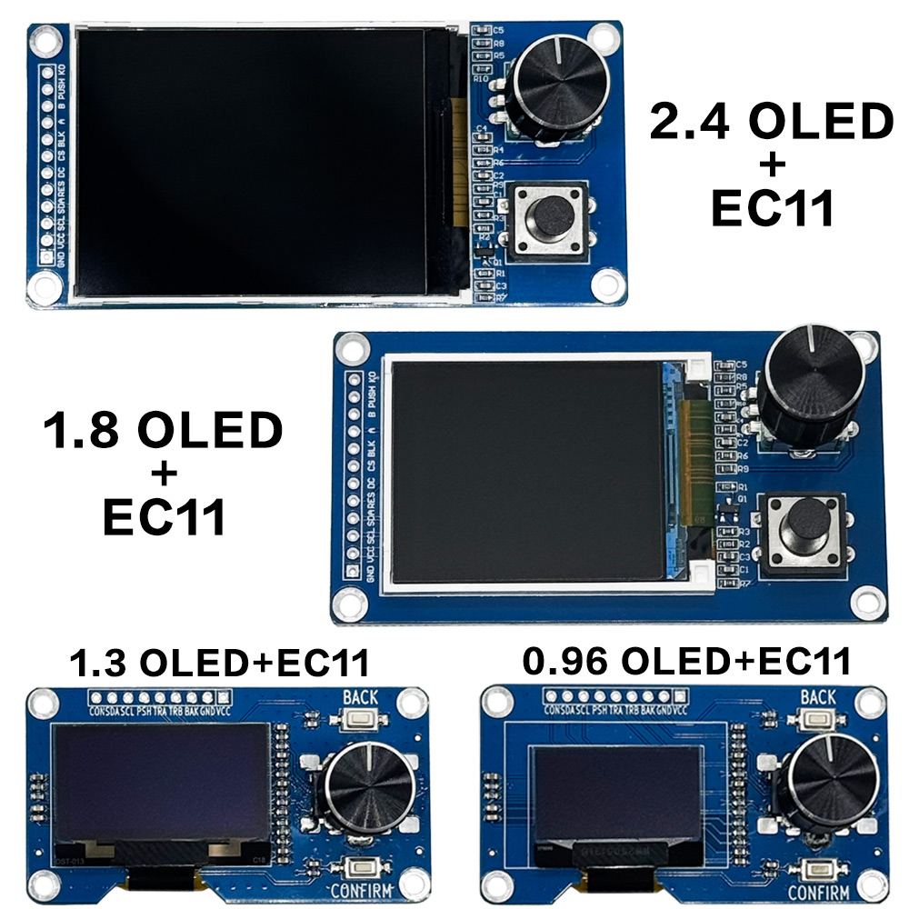 Tft Display 2.4 - 회전식 엔코더 IIC 인터페이스가 있는 TFT