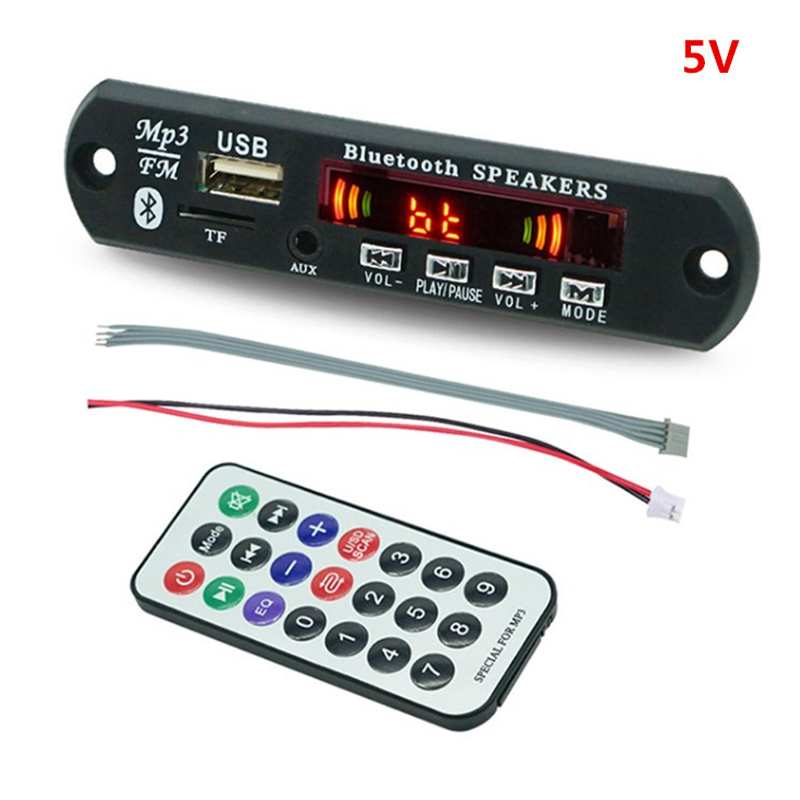 Joystick Module - 무선 블루투스 5.0 MP3 보드, 자동차