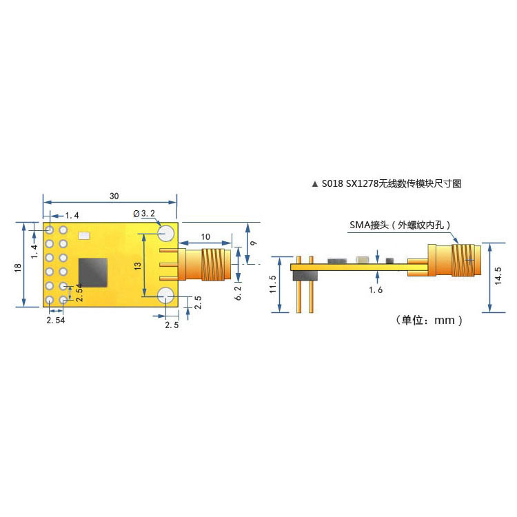 SX1278 무선 모듈 433MHz LORA 확산 스펙 - Lora Sx1278 리뷰 및 가격