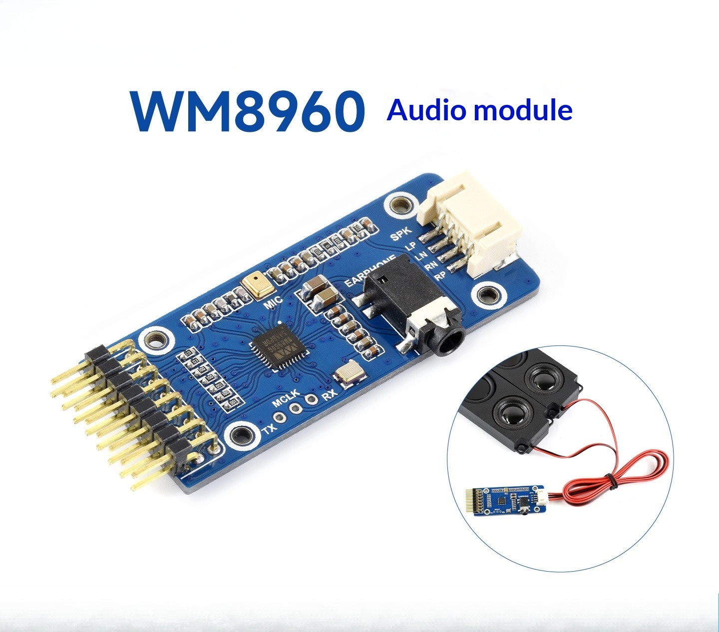 WM8960 스테레오 오디오 코덱 모듈, I2S, I2 - Microphone Module 리뷰 및 가격