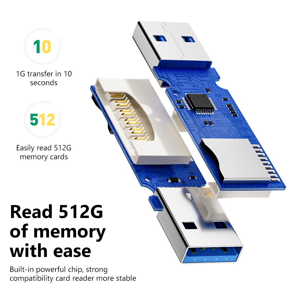 2-in-1 TF/SD 카드 리더기, USB 3.0/2 - Sd Card Module 리뷰 및 가격