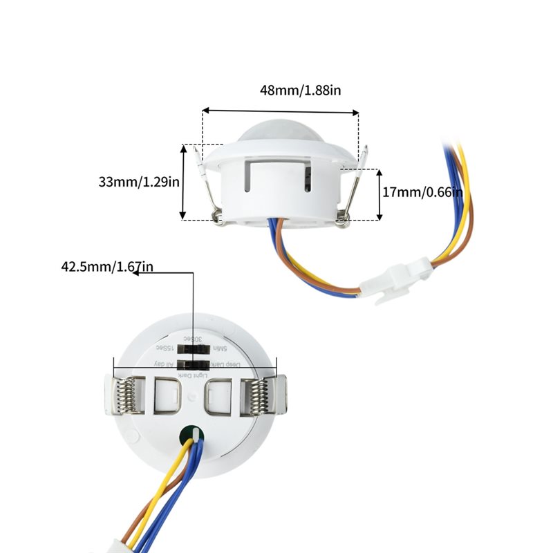 ABZL AC85-265V PIR 동작 감지 센서 스위 - Pir Motion Sensor 리뷰 및 가격