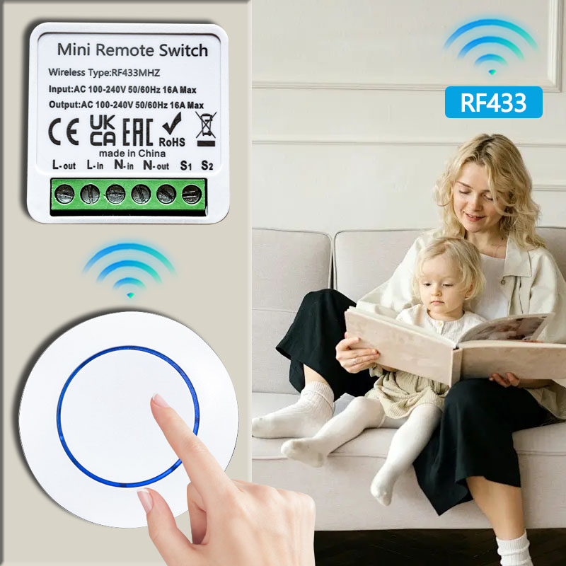 433HMz 무선 조명 스위치 10A 릴레이 수신기 R - Ir Remote Module 리뷰 및 가격