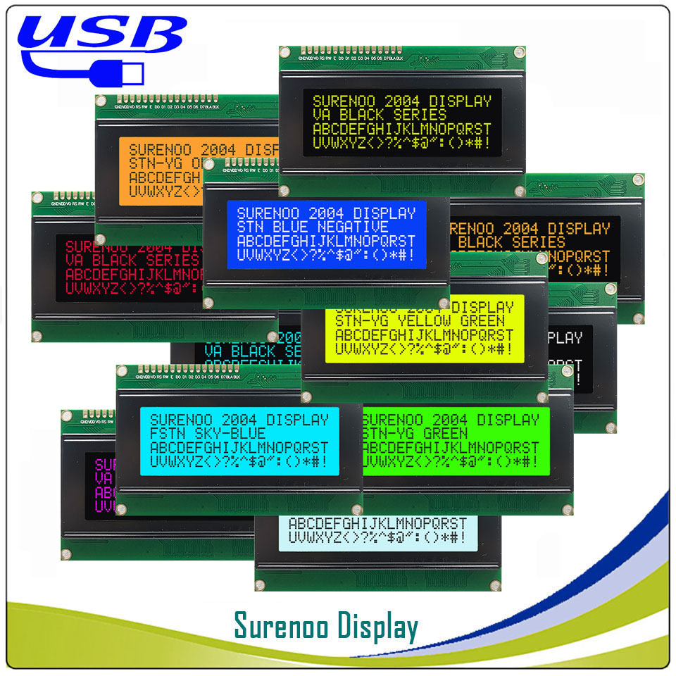 Surno LCD2USB USB 204 20X4 200 - Lcd 1602 리뷰 및 가격