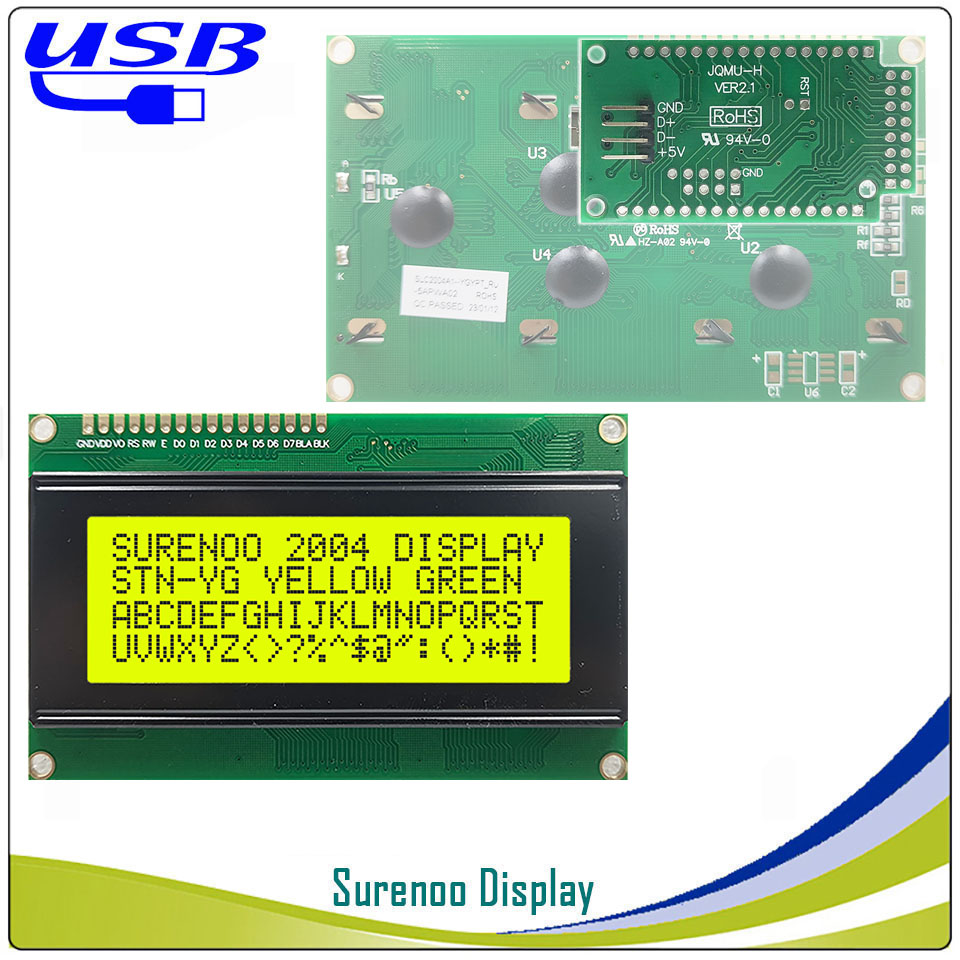 Surno LCD2USB USB 204 20X4 200 - Lcd 1602 리뷰 및 가격