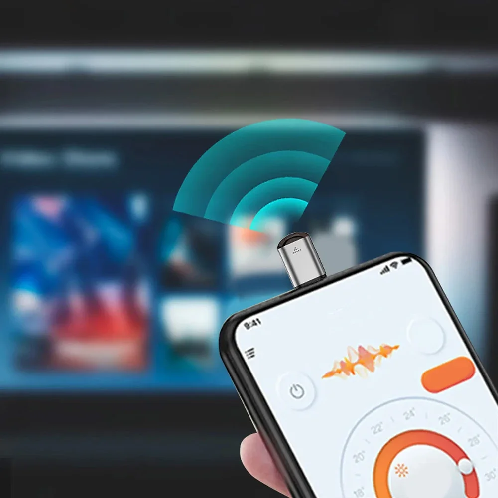 Type-C 스마트폰용 적외선 송신기 어댑터, 적외선  - Ir Remote Module 리뷰 및 가격