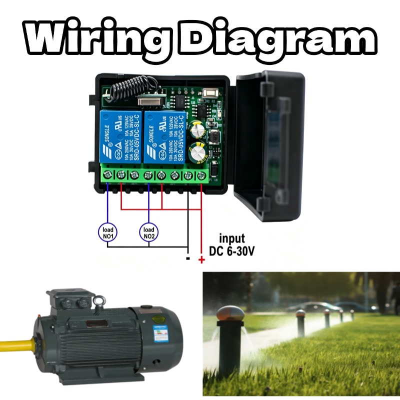 433.92Mhz DC 9-30V 12V 24V10A  - Ir Remote Module 리뷰 및 가격