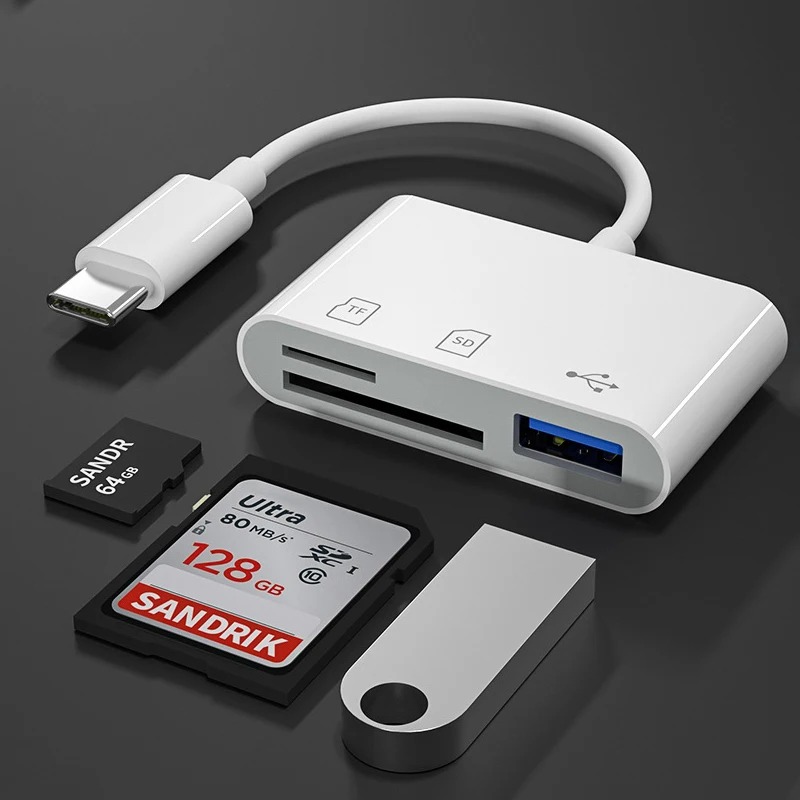 3-in-1 Type-C to USB-C OTG 어댑터 - Sd Card Module 리뷰 및 가격