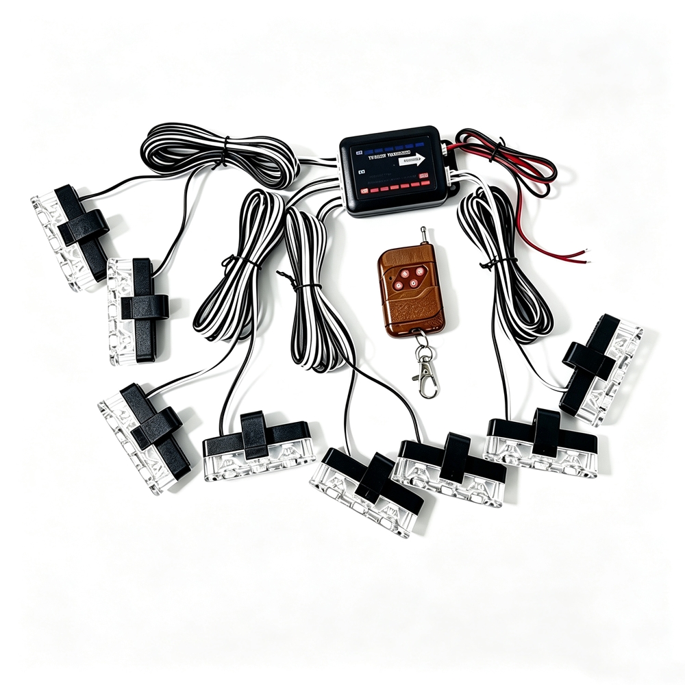    3LED 8모듈 자동차 그릴 플래시 라이트 무선 - Buzzer Module 리뷰 및 가격