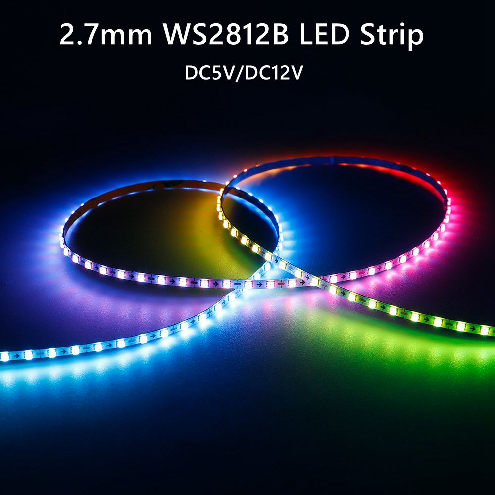 2.7mm WS2812B LED 스트립 초슬림 흰색 P - Ws2812B Strip 5V 리뷰 및 가격