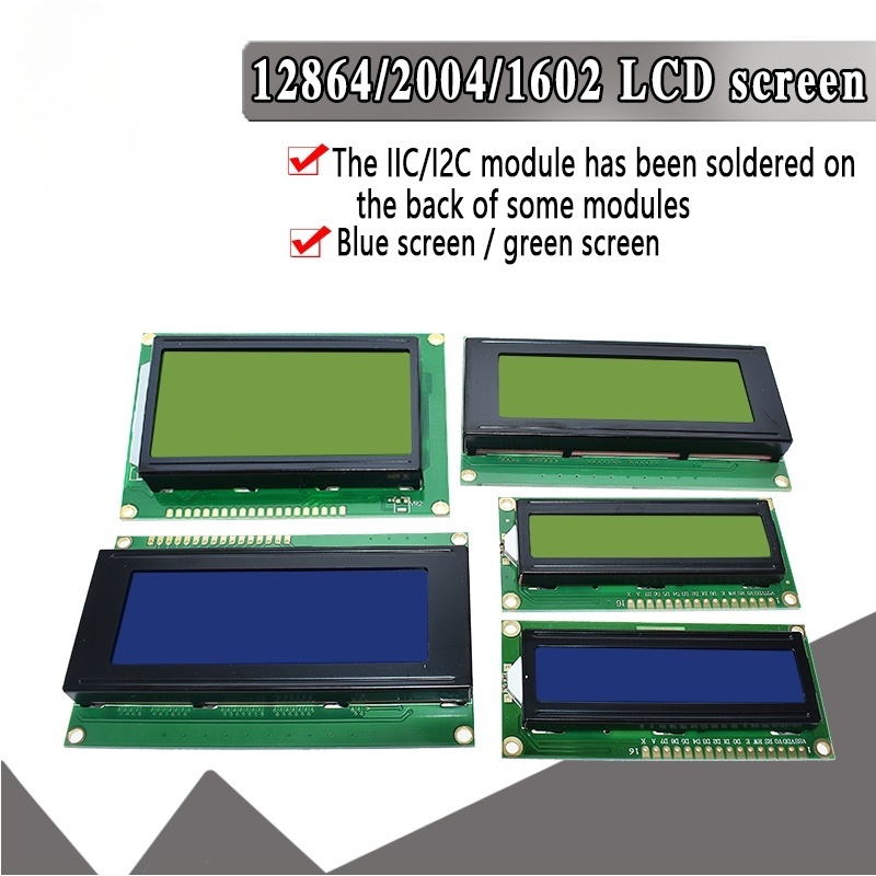 LCD 1602 2004 모듈 블루 그린 스크린 아두이 - Lcd 1602 리뷰 및 가격