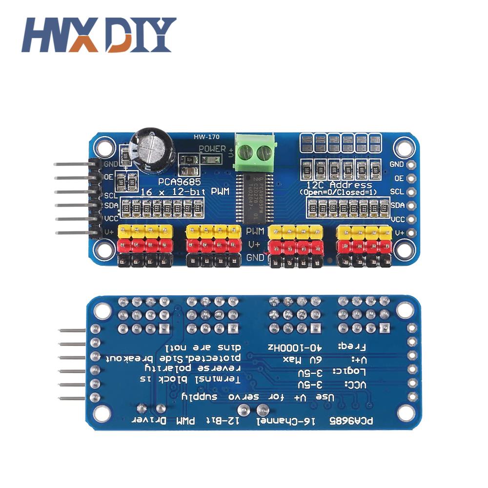 PWM 서보 모터 드라이버, I2C 모듈 로봇, PCA - Stepper Motor 28Byj 리뷰 및 가격