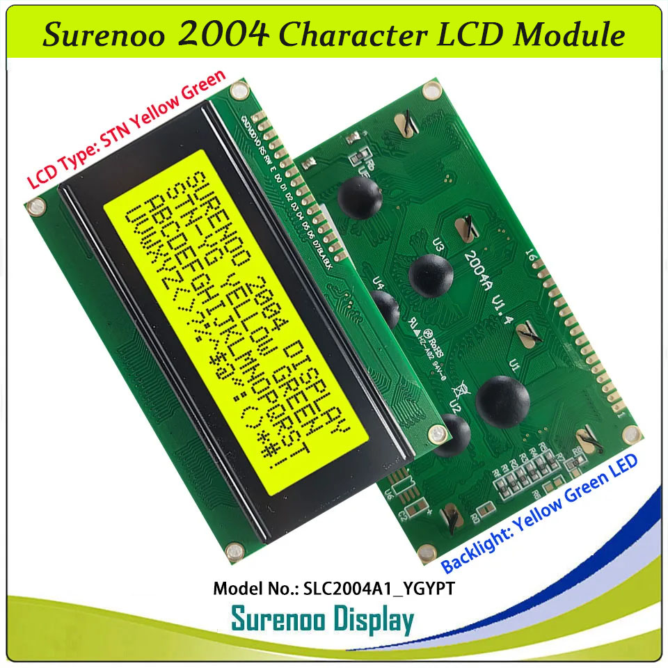 Surenoo 2004 문자 LCD 모듈 디스플레이 스 - Lcd 1602 리뷰 및 가격