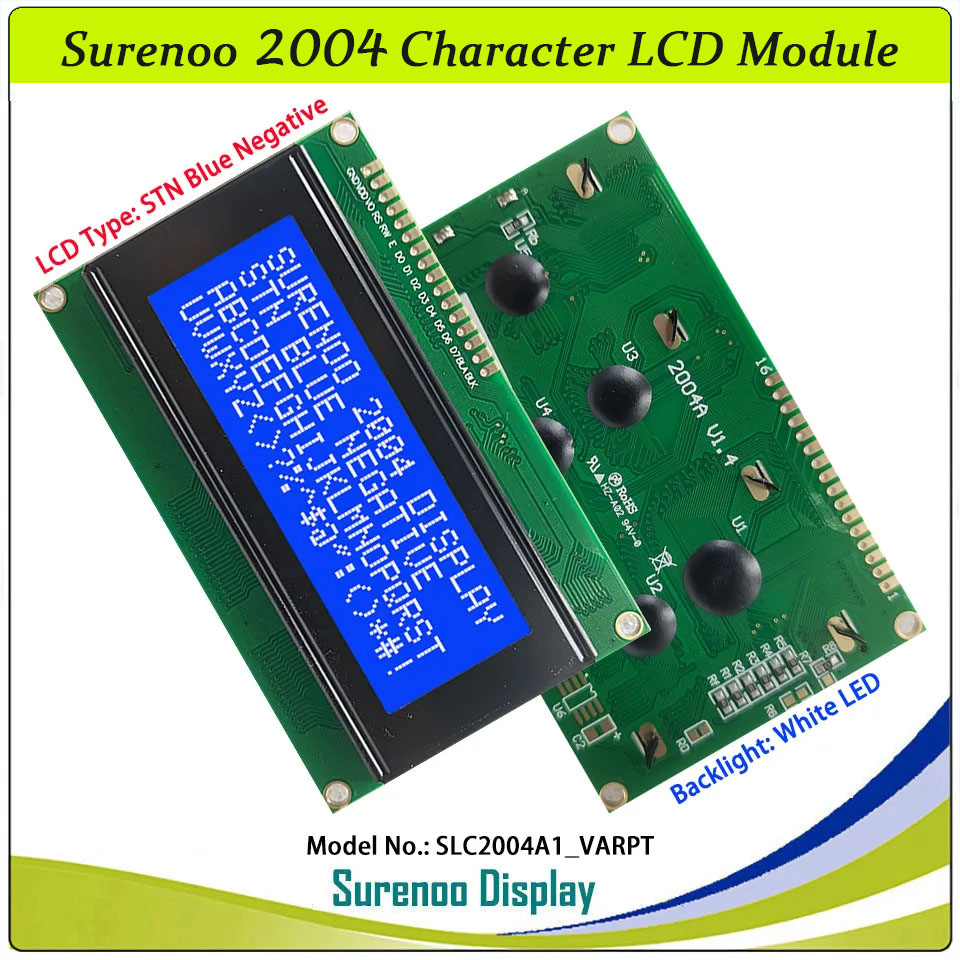 Surenoo 2004 문자 LCD 모듈 디스플레이 스 - Lcd 1602 리뷰 및 가격